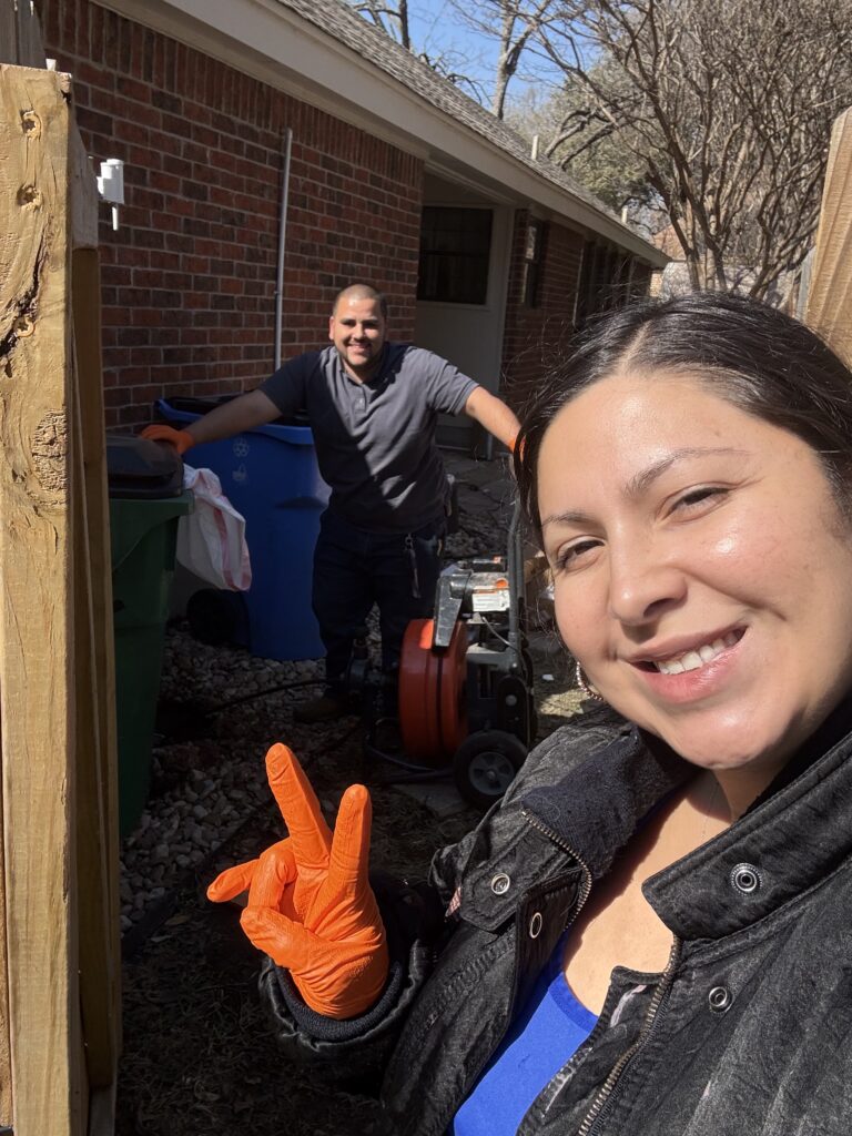 Abundant Plumbing technician working in the field